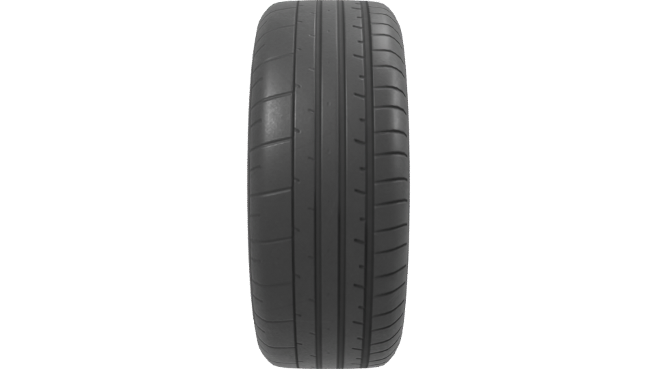 Sporty Racing Wheel Model 3D - Professional 3D Model Render 2