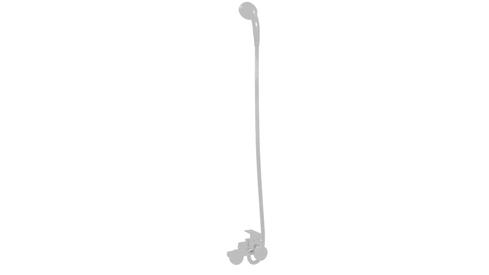 Stylish Shower Head 3D Model - Professional 3D Model Render 4