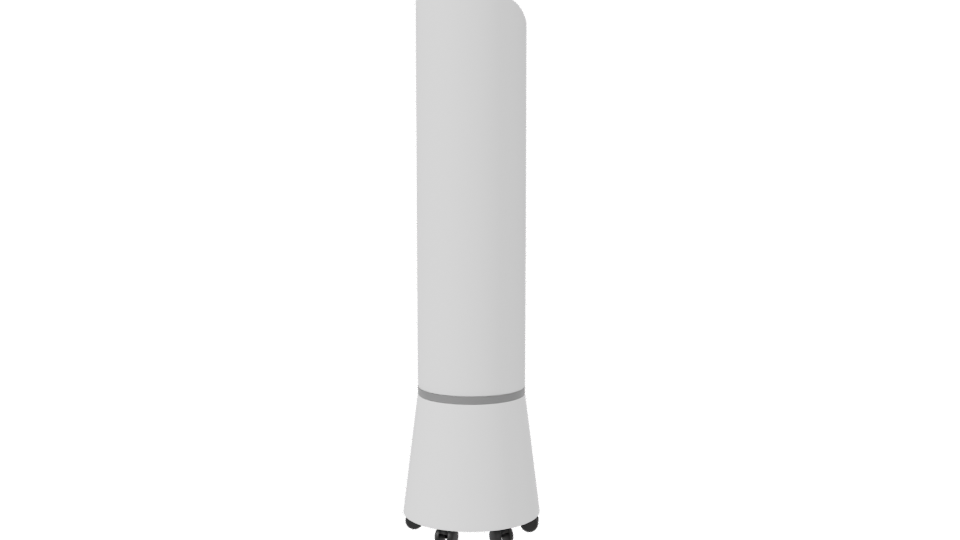 Evaporative Tower Cooler 3D Model - Professional 3D Model Render 7