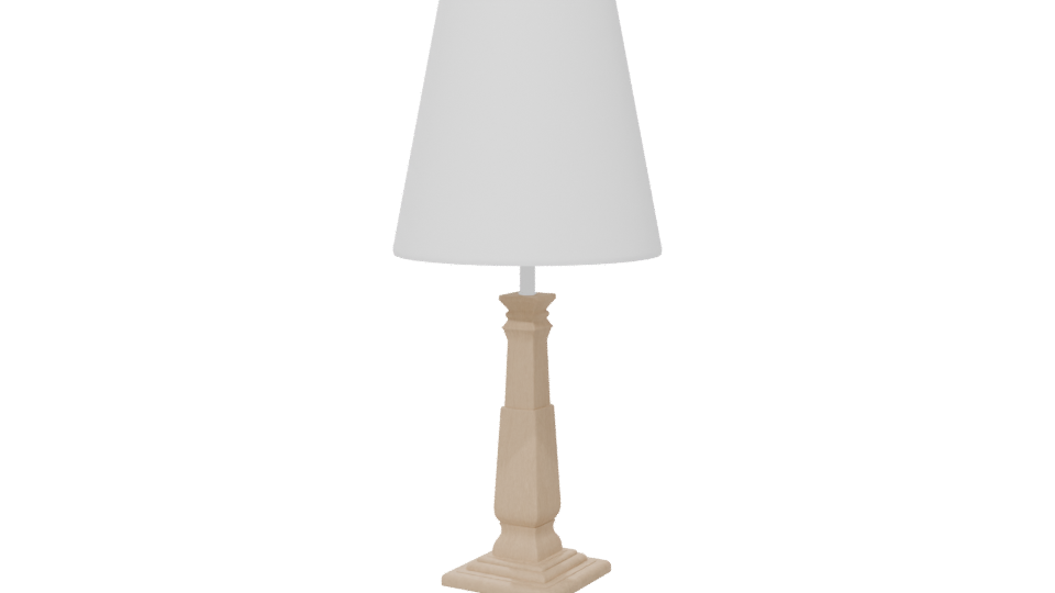 Elegant Table Lamp 3D Model - Professional 3D Model Render 6