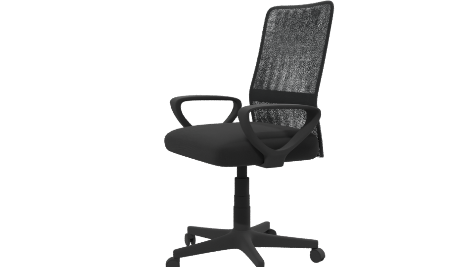 Stylish Modern Office Chair 3D - Professional 3D Model Render 13