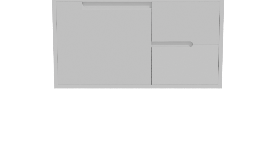 Stylish Modern Bathtub Model - Professional 3D Model Render 11