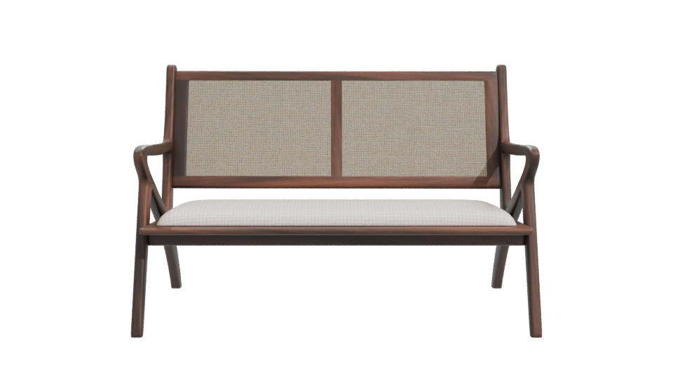 Stylish Outdoor Sofa Model - Professional 3D Model Render 11