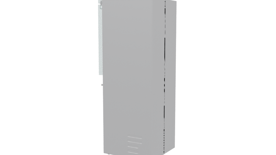 Sleek Refrigerator 3D Model - Professional 3D Model Render 3