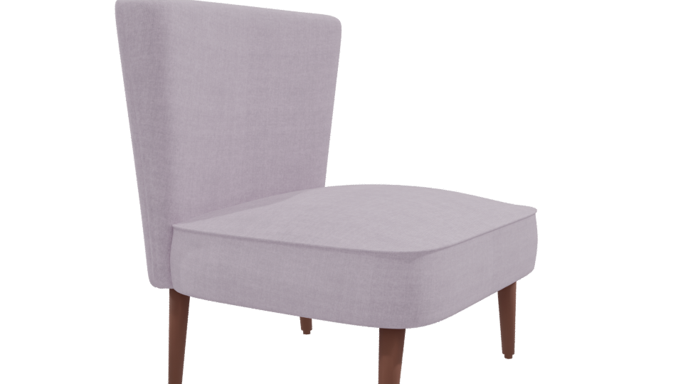 Stylish Modern Accent Chair 3D Model - Professional 3D Model Render 9