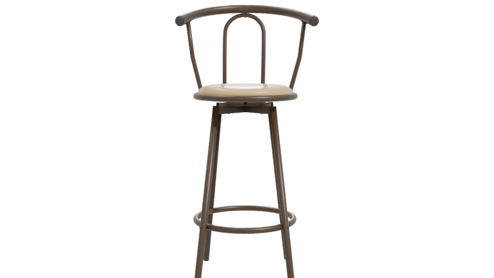 Stylish Barstool 3D Model - Professional 3D Model Render 11