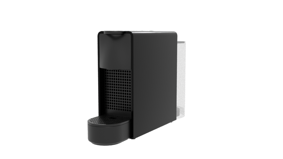 Sleek Modern Coffee Machine 3D - Professional 3D Model Render 12