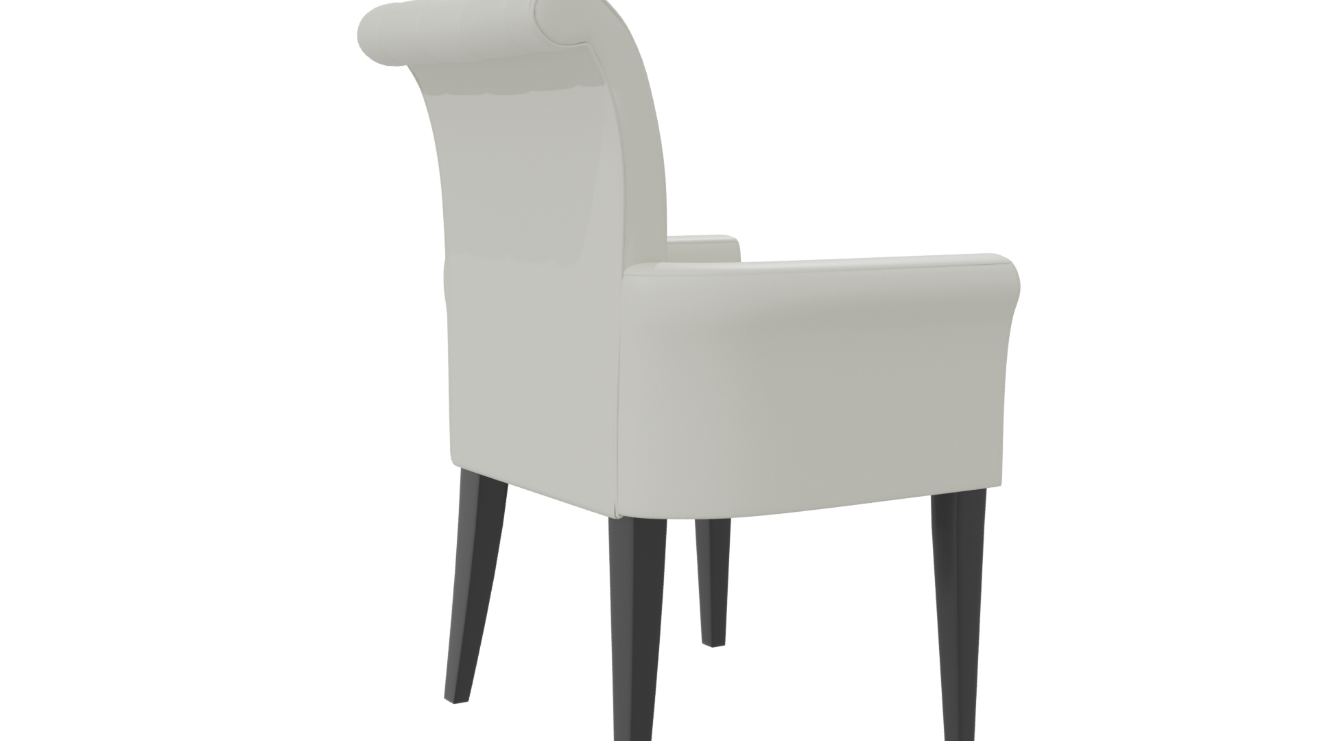 Elegant Modern Accent Chair 3D - Professional 3D Model Render 7