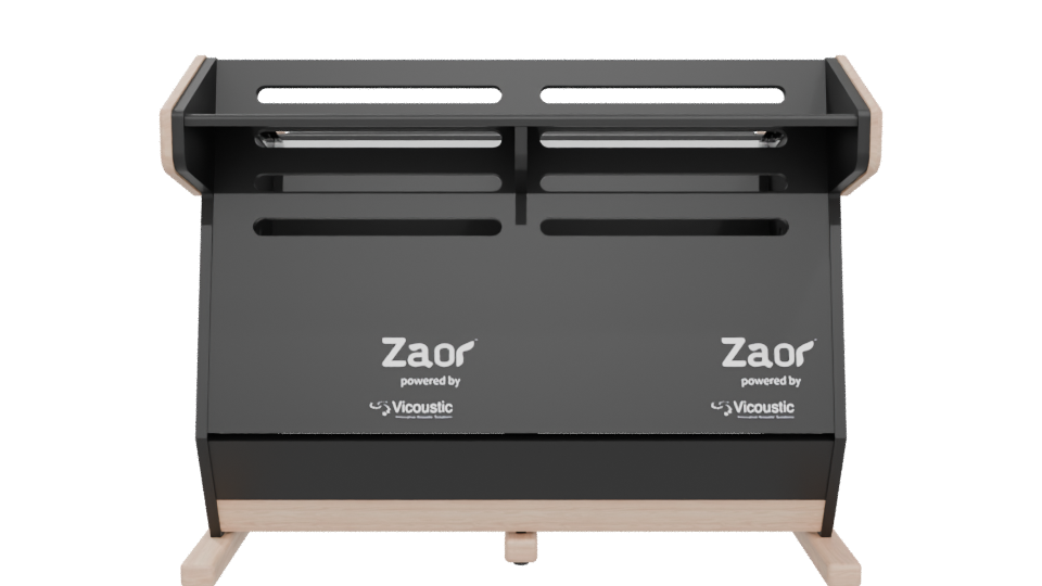 Modern Black Console Table 3D - Professional 3D Model Render 5