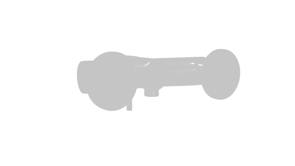 Stylish Bathroom Faucet 3D Model - Professional 3D Model Render 4