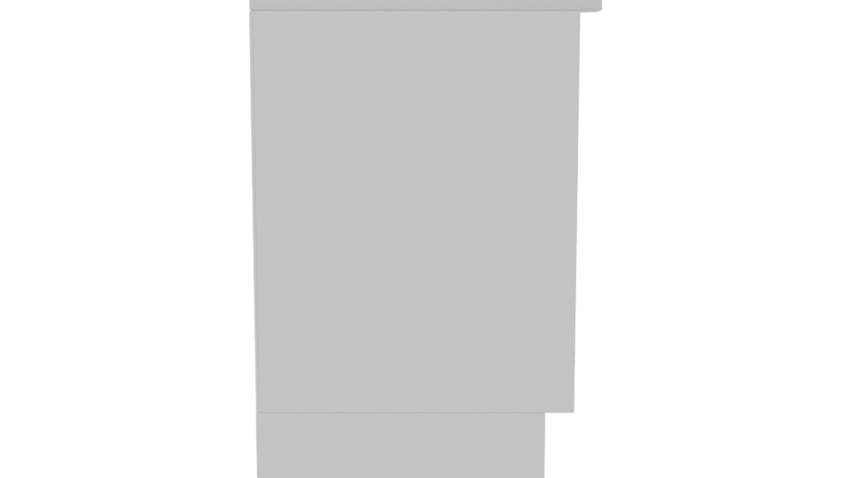 Modern Wooden Shelf Model 3D - Professional 3D Model Render 8