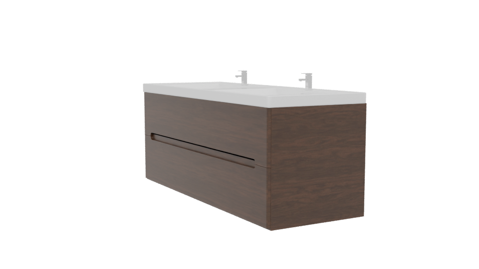 Sleek Modern Freestanding Bathtub 3D Model - Professional 3D Model Render 13