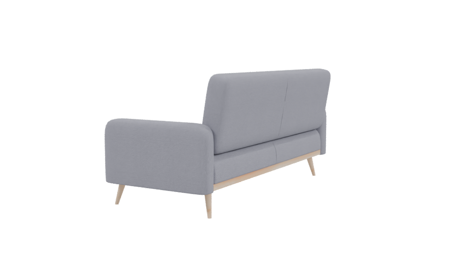 Elegant Modern Sofa 3D Model - Professional 3D Model Render 3