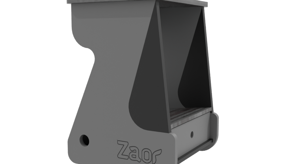 Stylish Modern Shelf Unit 3D - Professional 3D Model Render 9