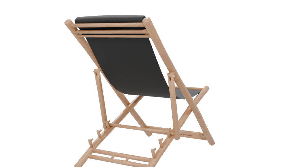 Modern Lounge Chair 3D Model - Professional 3D Model Render 6
