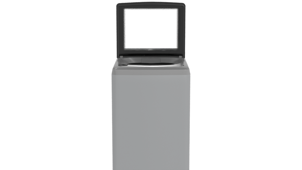 Top Loading Washing Machine 3D - Professional 3D Model Render 11