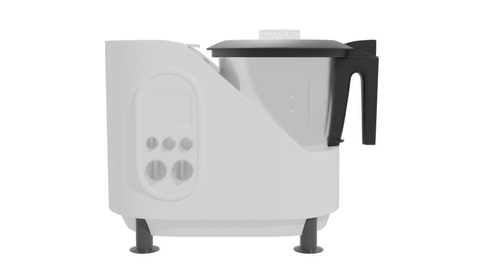 Multifunctional Kitchen Appliance 3D - Professional 3D Model Render 11