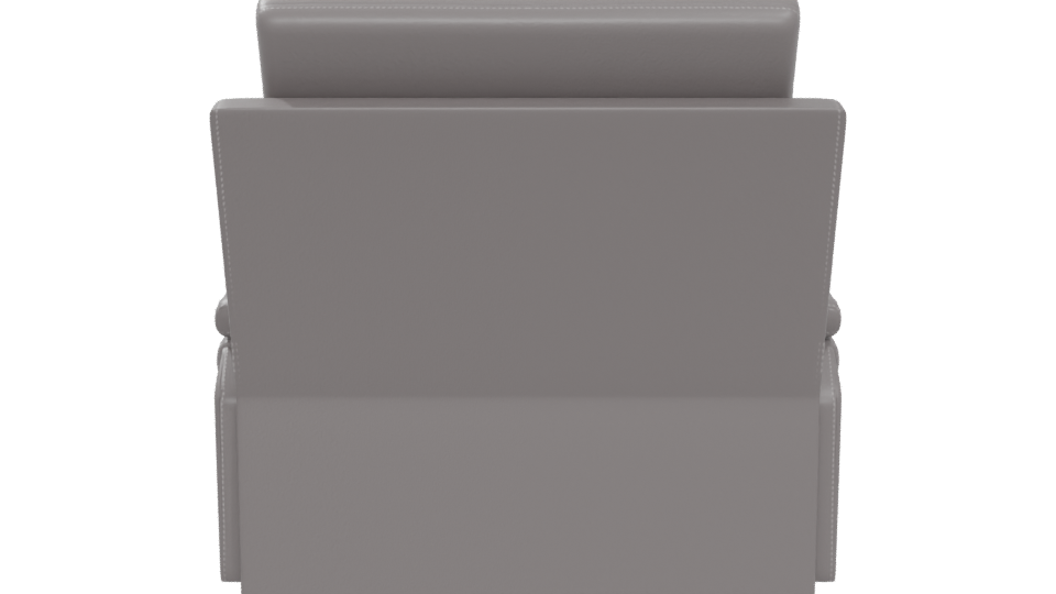 Stylish Recliner Chair 3D Model - Professional 3D Model Render 5