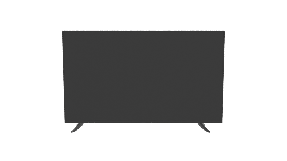 Sleek Modern Television 3D Model - Professional 3D Model Render 11