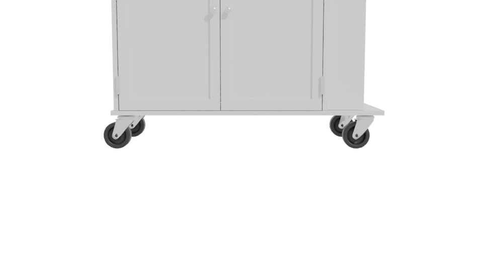 Stylish Kitchen Cart Model 3D - Professional 3D Model Render 11