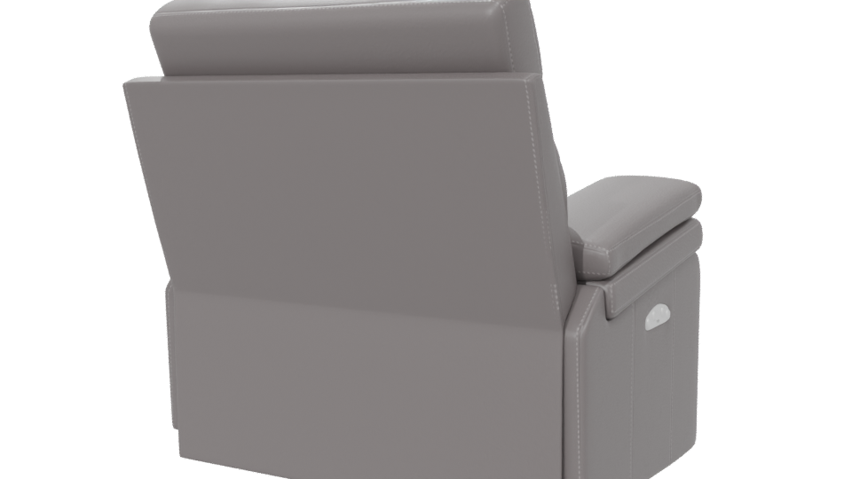 Stylish Modern Recliner Chair 3D - Professional 3D Model Render 6