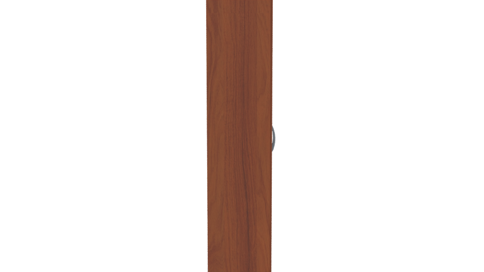 Stylish Wooden Wardrobe 3D Model - Professional 3D Model Render 8