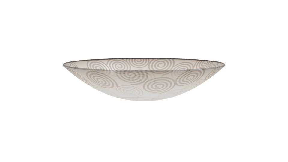 Plafon 25cm Ceiling Lamp 3D - Professional 3D Model Render 2