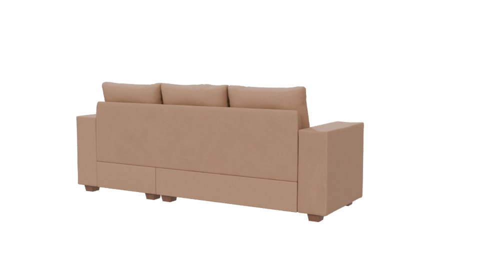 Stylish Modern Sofa 3D Model - Professional 3D Model Render 6