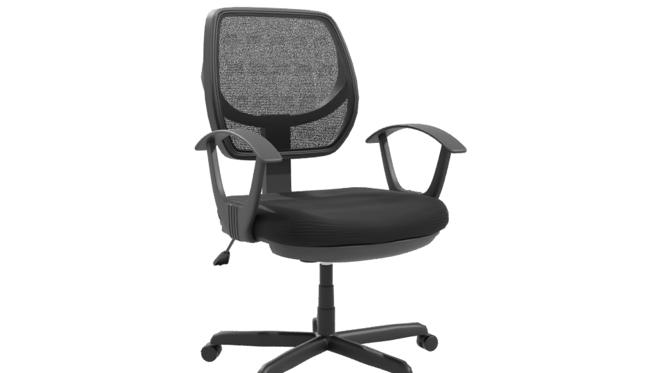 Contemporary Ergonomic Office Chair 3D Model - Professional 3D Model Render 10
