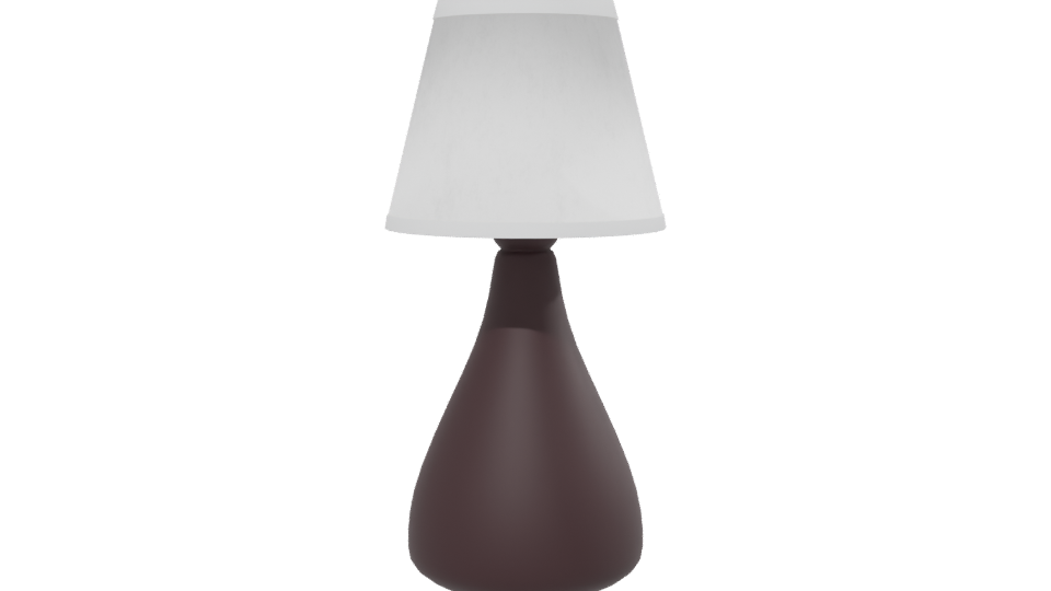 Stylish Modern Table Lamp 3D - Professional 3D Model Render 13