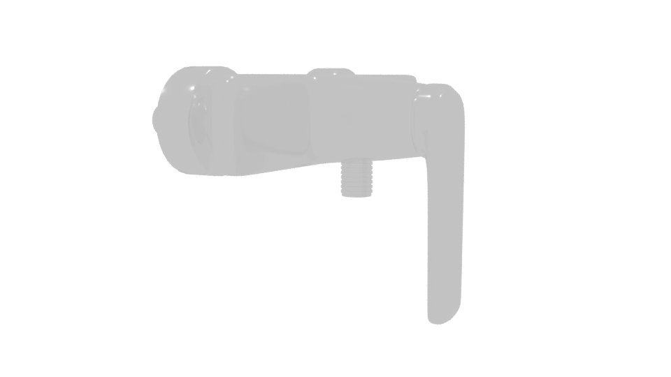 Modern Shower Faucet 3D Model - Professional 3D Model Render 9