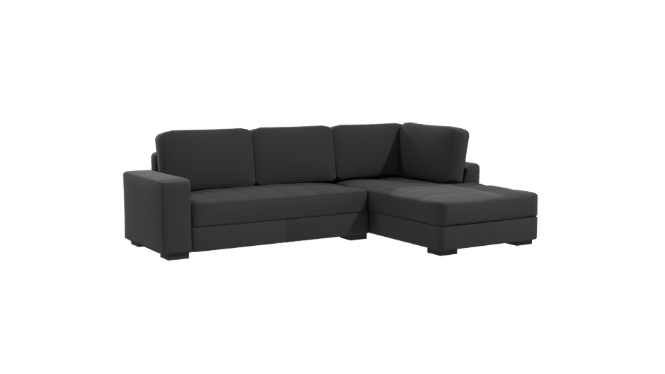 Contemporary Sectional Sofa 3D Model - Professional 3D Model Render 10