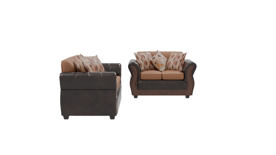 Stylish Luxury Sofa 3D Model - Professional 3D Model Render 8