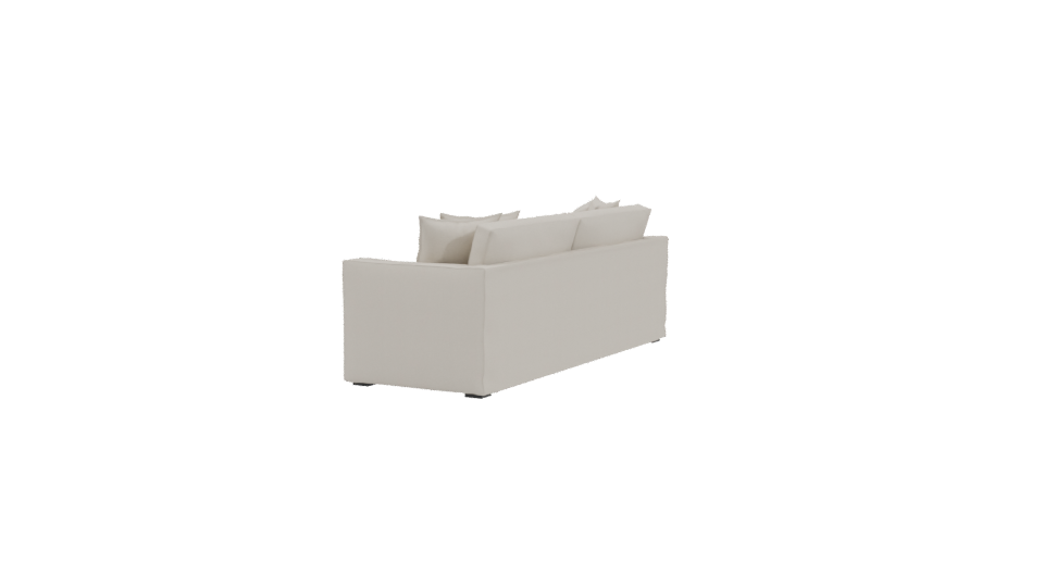 Minimalist Sofa 3D Model - Professional 3D Model Render 3