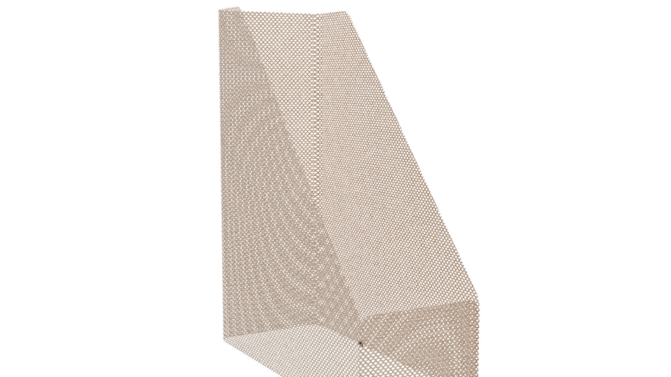 Stylish Metal Document Organizer 3D - Professional 3D Model Render 7