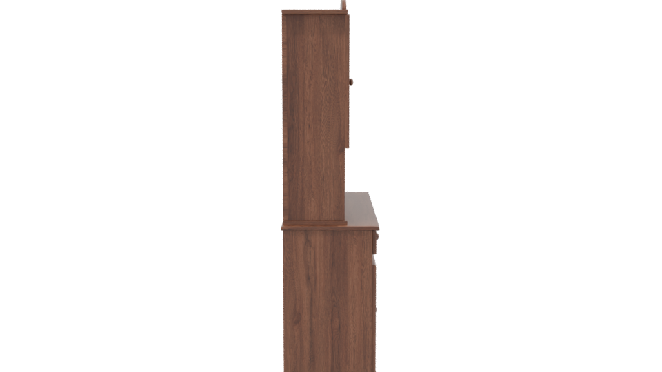 Classic Wooden Cabinet 3D Model - Professional 3D Model Render 8