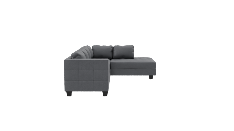 Modern L-Shape Sofa Model 3D - Professional 3D Model Render 8