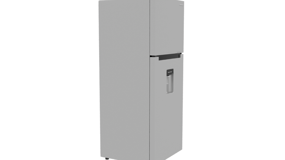 Sleek Modern Refrigerator 3D Model - Professional 3D Model Render 9