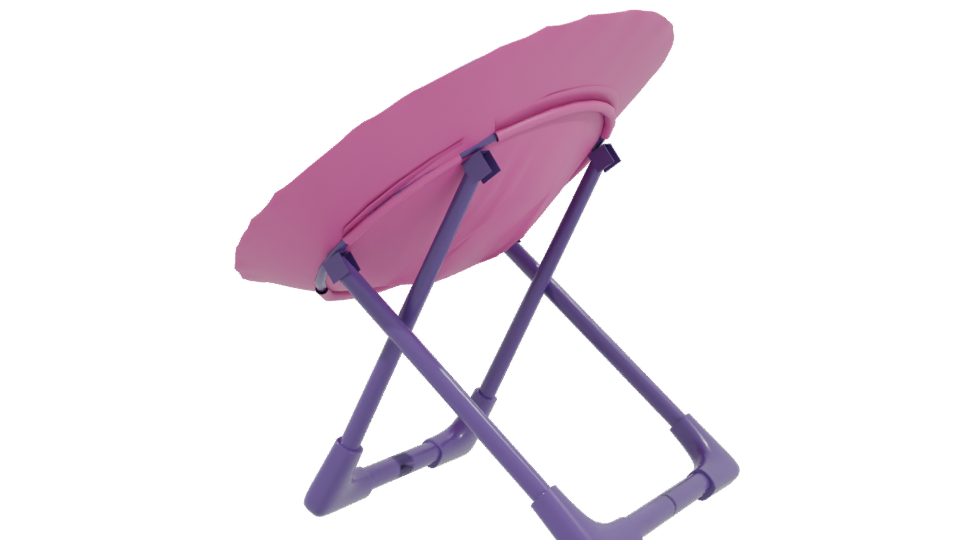 Kids Cozy Chair Model 3D - Professional 3D Model Render 3