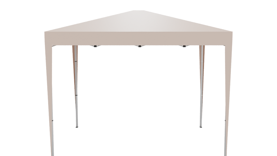 Stylish Outdoor Canopy Tent 3D Model - Professional 3D Model Render 11