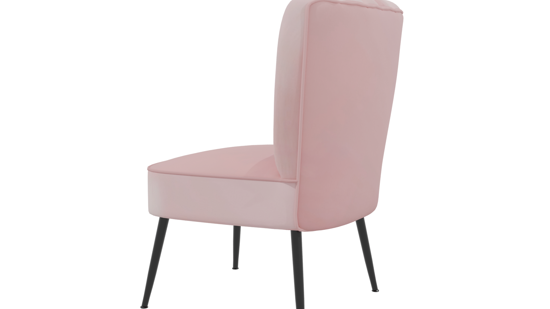 Stylish Modern Accent Chair 3D - Professional 3D Model Render 3