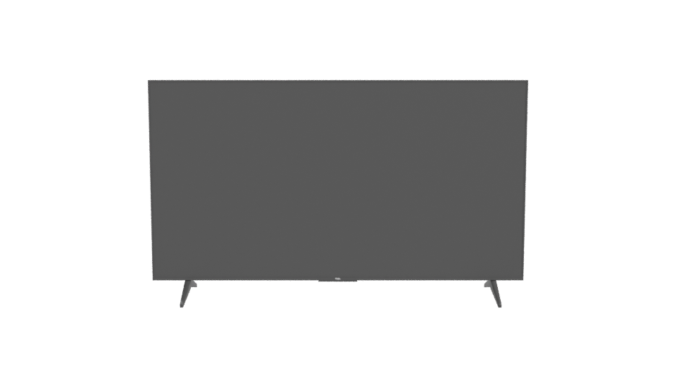 Sleek Flat Screen TV Model - Professional 3D Model Render 11