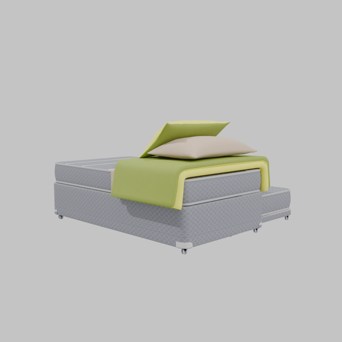 Diván Cama Apolo 1.5 Plazas + Textil