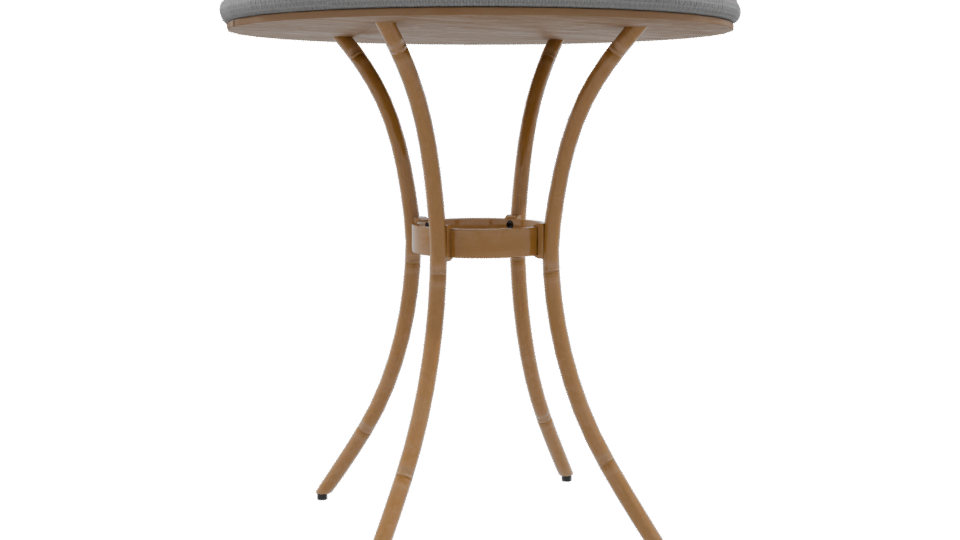 Elegant Round Dining Table 3D - Professional 3D Model Render 9