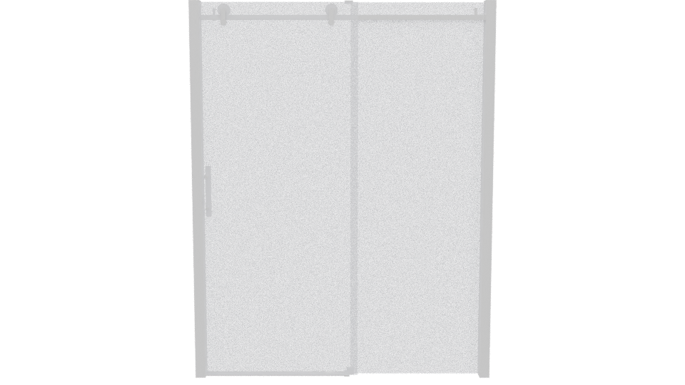 Stylish Sliding Glass Door 3D - Professional 3D Model Render 5