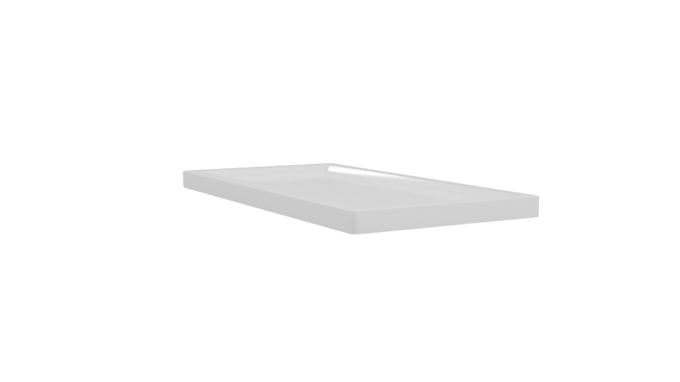 Minimalist Shower Tray 3D Model - Professional 3D Model Render 10