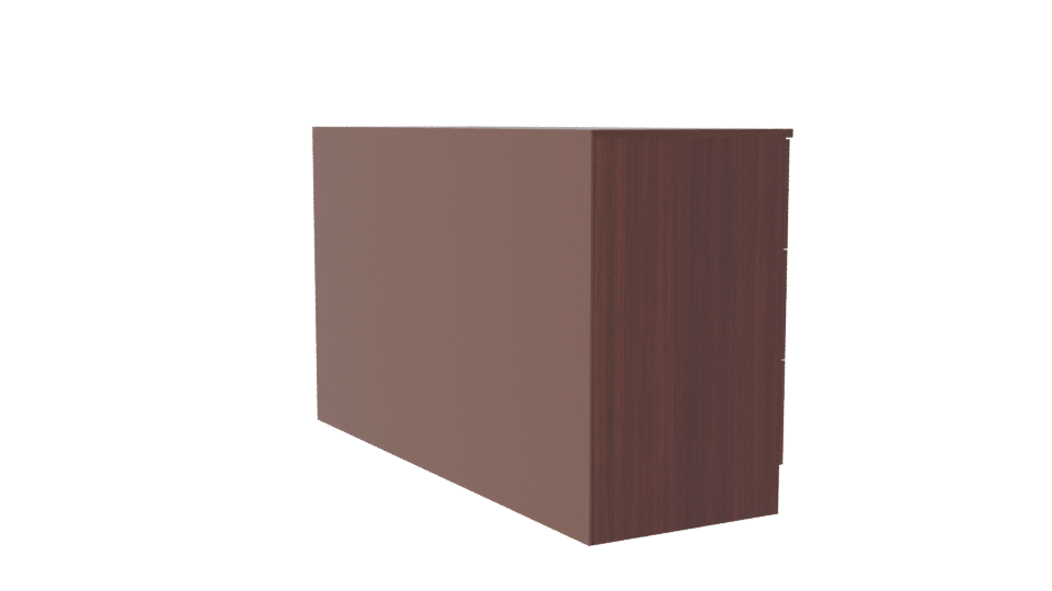 Altair Wenge Modern Dresser 3D - Professional 3D Model Render 7