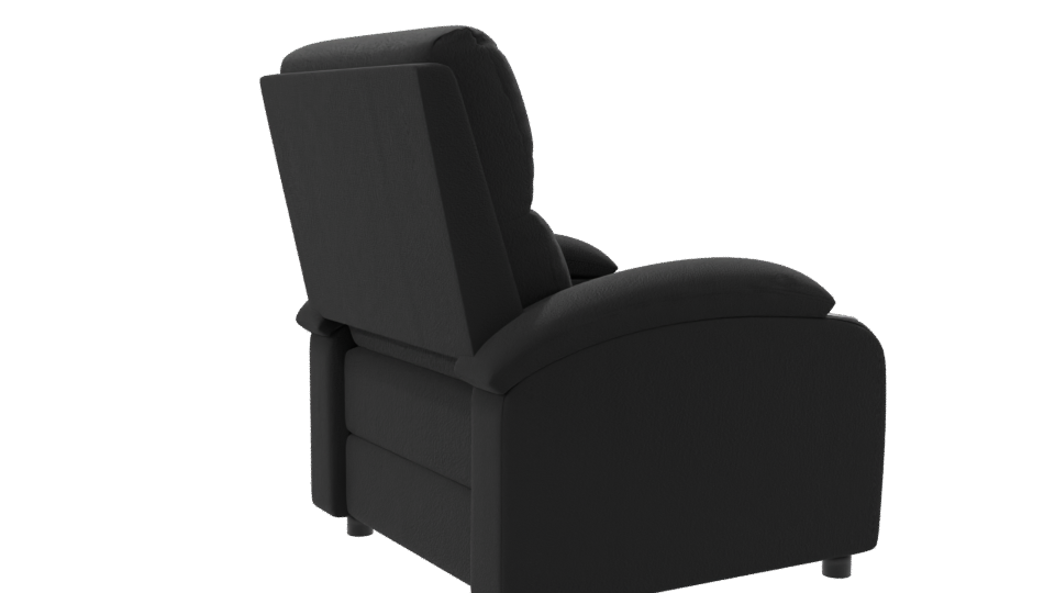 Stylish Reclining Chair 3D Model - Professional 3D Model Render 7