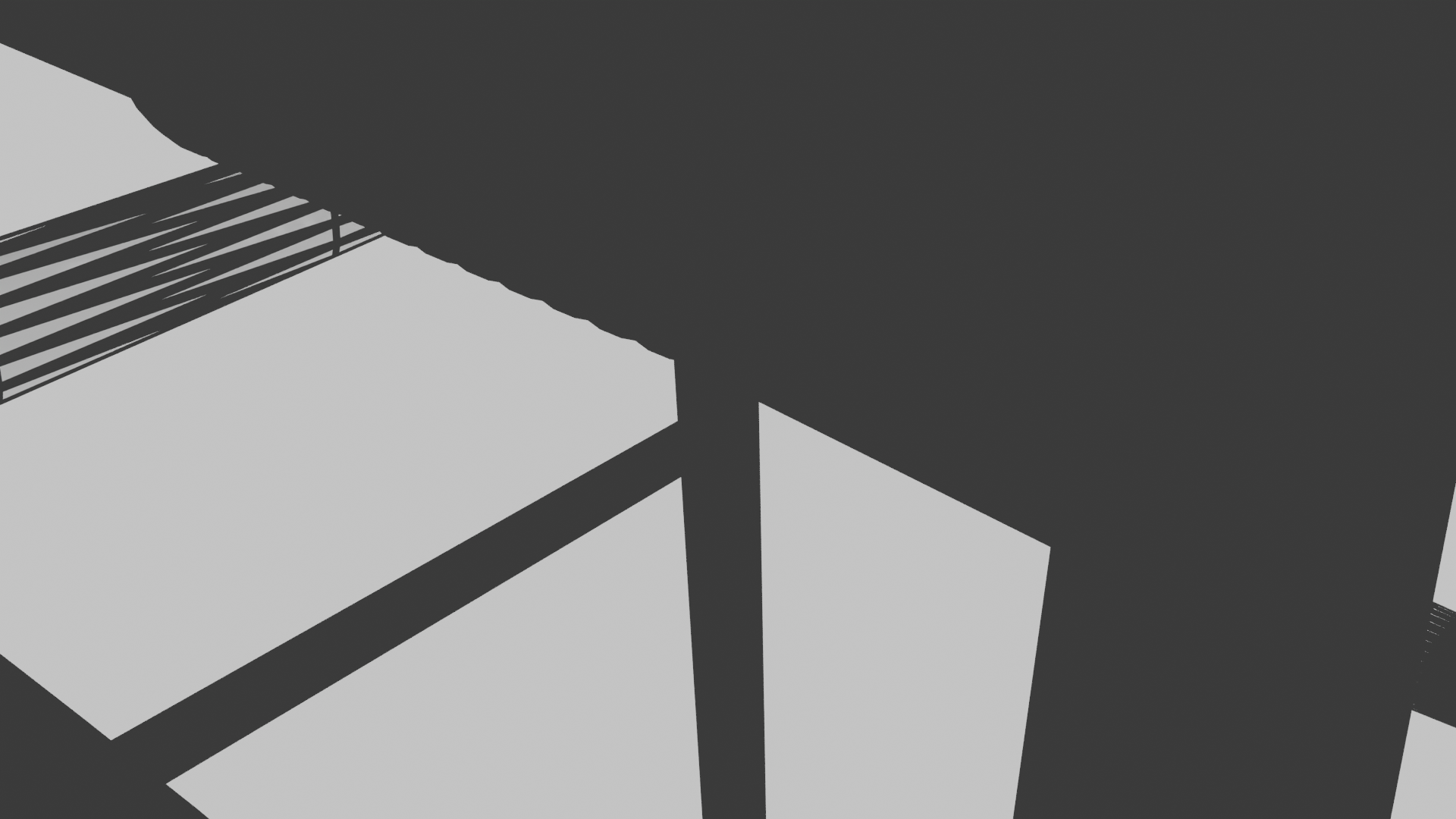 Stylish Wooden Barstool Model - Professional 3D Model Render 9