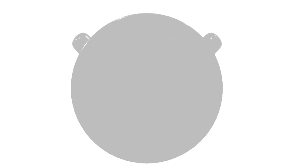 Stylish Wall-Mounted Hook 3D - Professional 3D Model Render 8